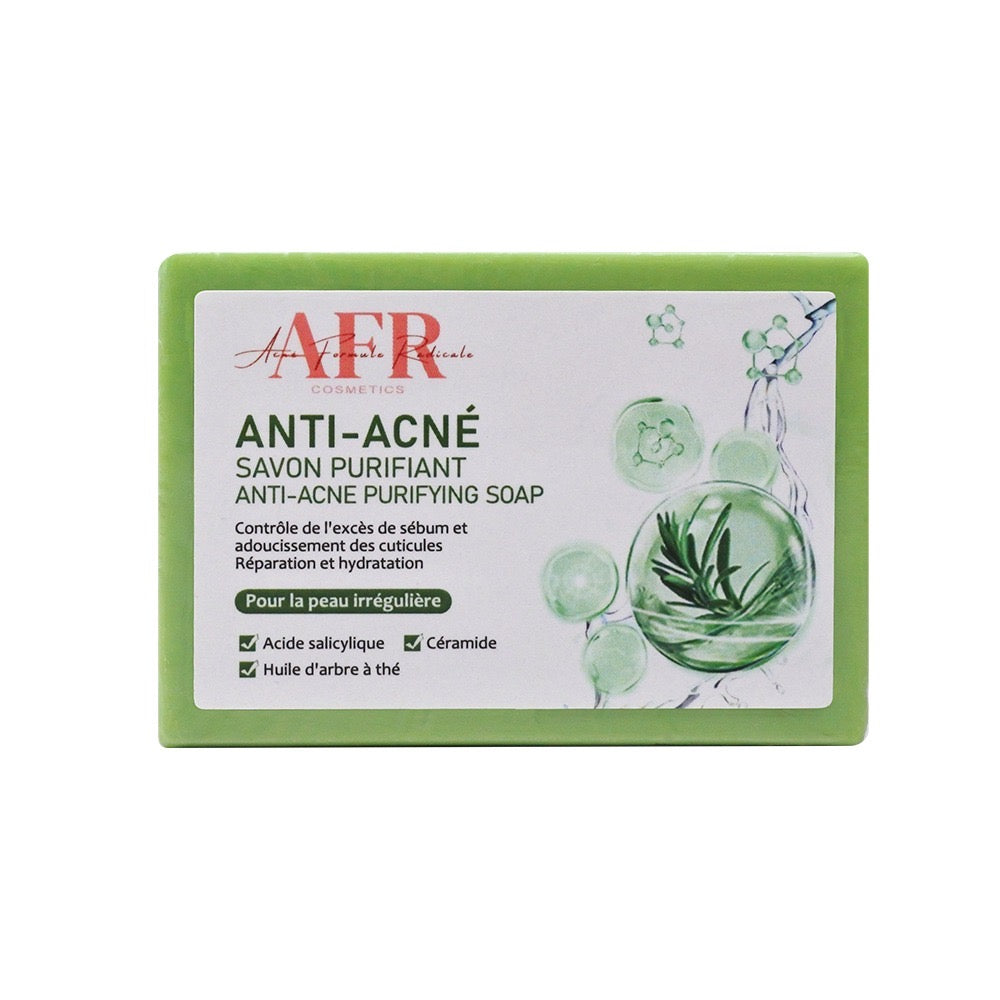 Savon Purifiant Anti-acné             Arbre à Thé + Acide Salicylique